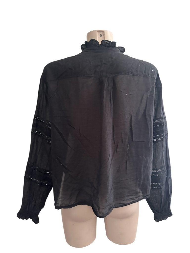Isabel Marant Étoile blouse M, Kleding | Dames, Zwart, Ophalen of Verzenden, Zo goed als nieuw