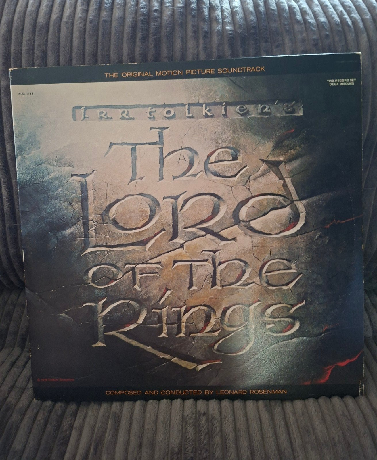 The Lord of the Rings Soundtrack Dubbel-LP (1978), Ophalen, Gebruikt
