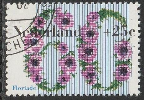 Nederland 1982 1263 Zomer Anemonen, Gest, Ophalen of Verzenden, Na 1940, Gestempeld
