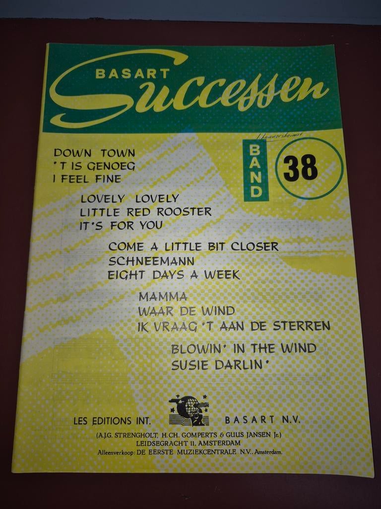 Basart Successen band no. 38, Klassiek, Ophalen of Verzenden, Zo goed als nieuw, Artiest of Componist