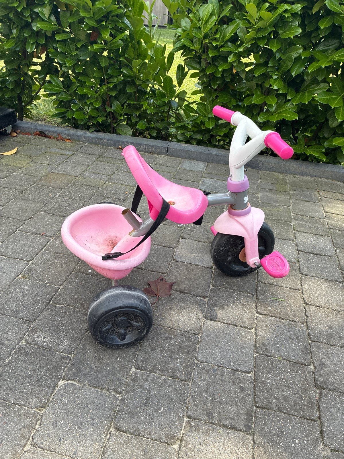Roze driewieler gratis af te halen, Ophalen, Gebruikt