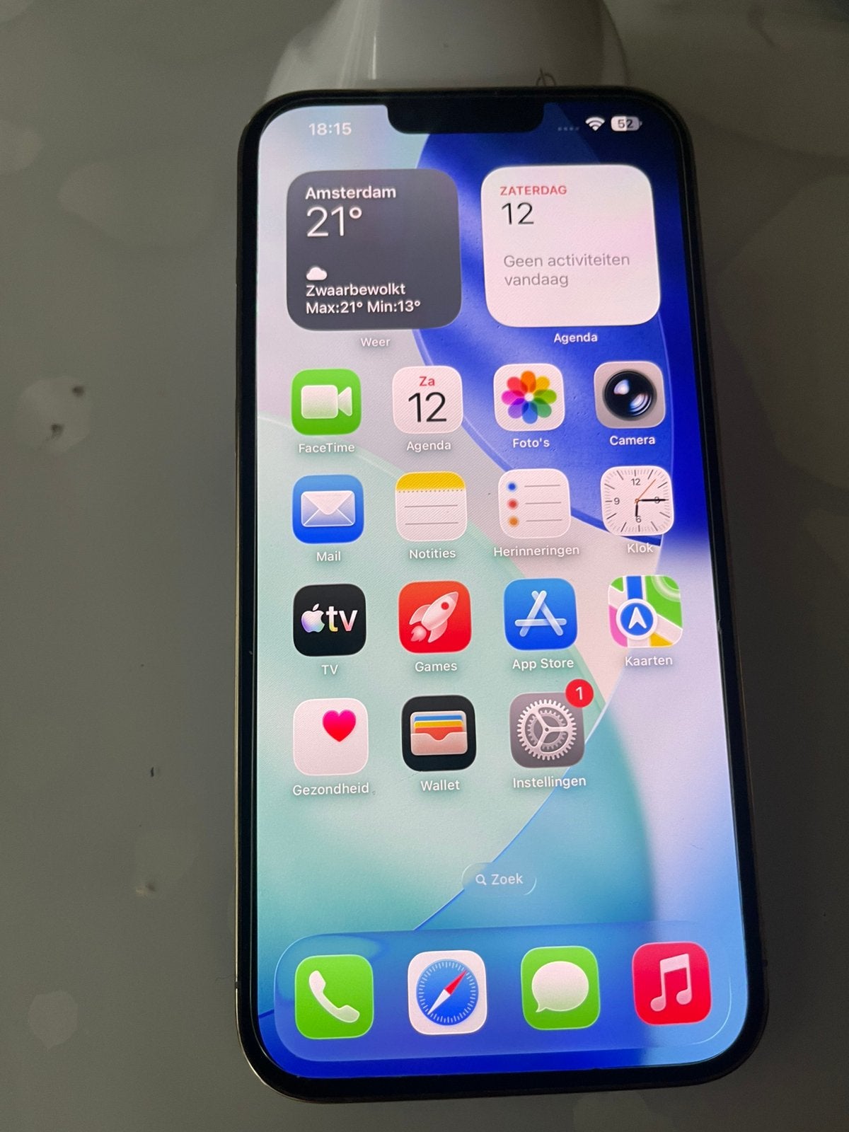 iPhone 13 Pro max 256GB, Ophalen of Verzenden, Zo goed als nieuw, Goud, 256 GB