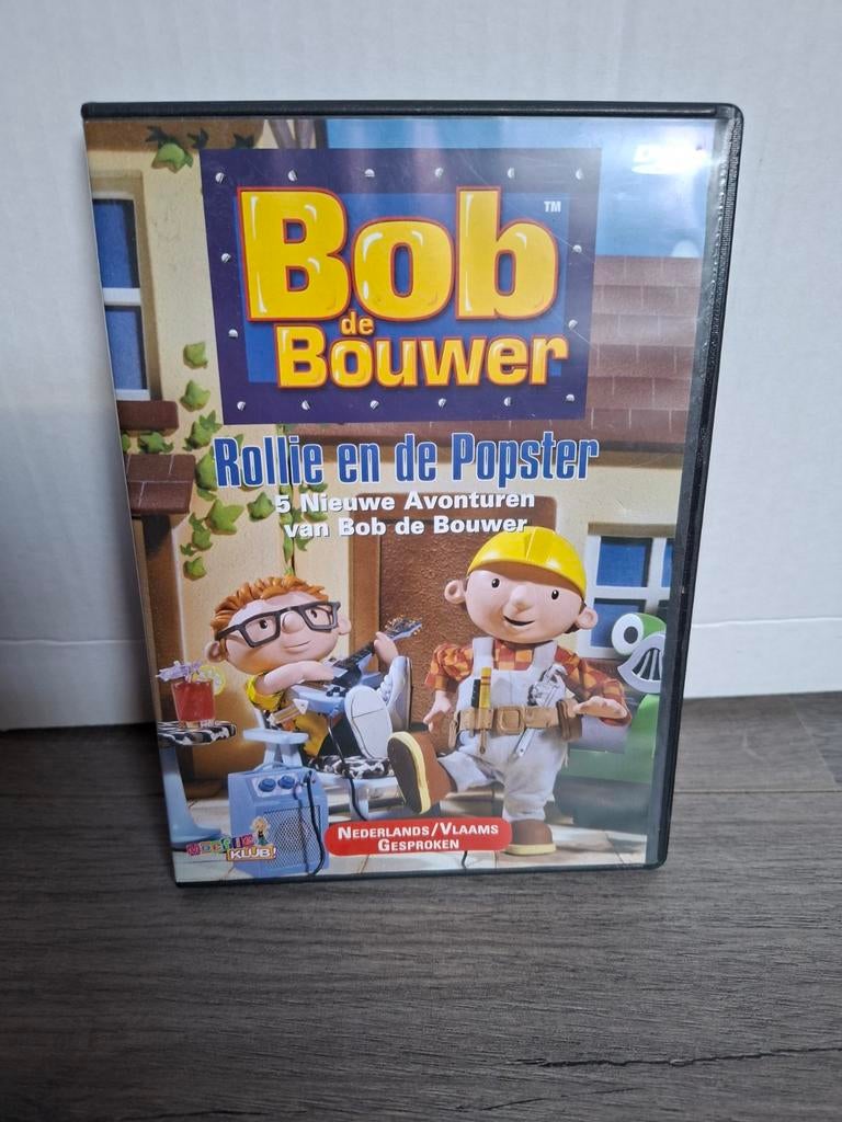 Bob de Bouwer - Rollie en de Popster DVD, Alle leeftijden, Ophalen of Verzenden, Gebruikt