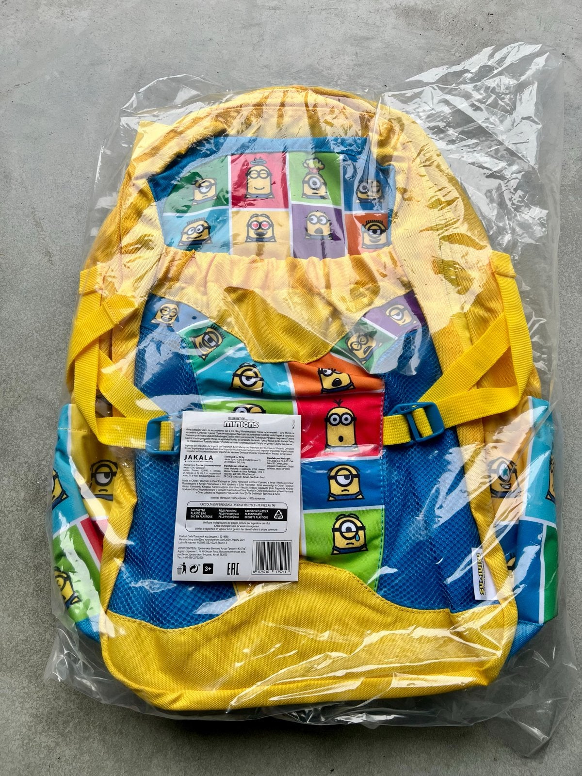 Nieuwe Minions rugzak, Overige merken, 25 tot 40 cm, Nieuw, Ophalen of Verzenden