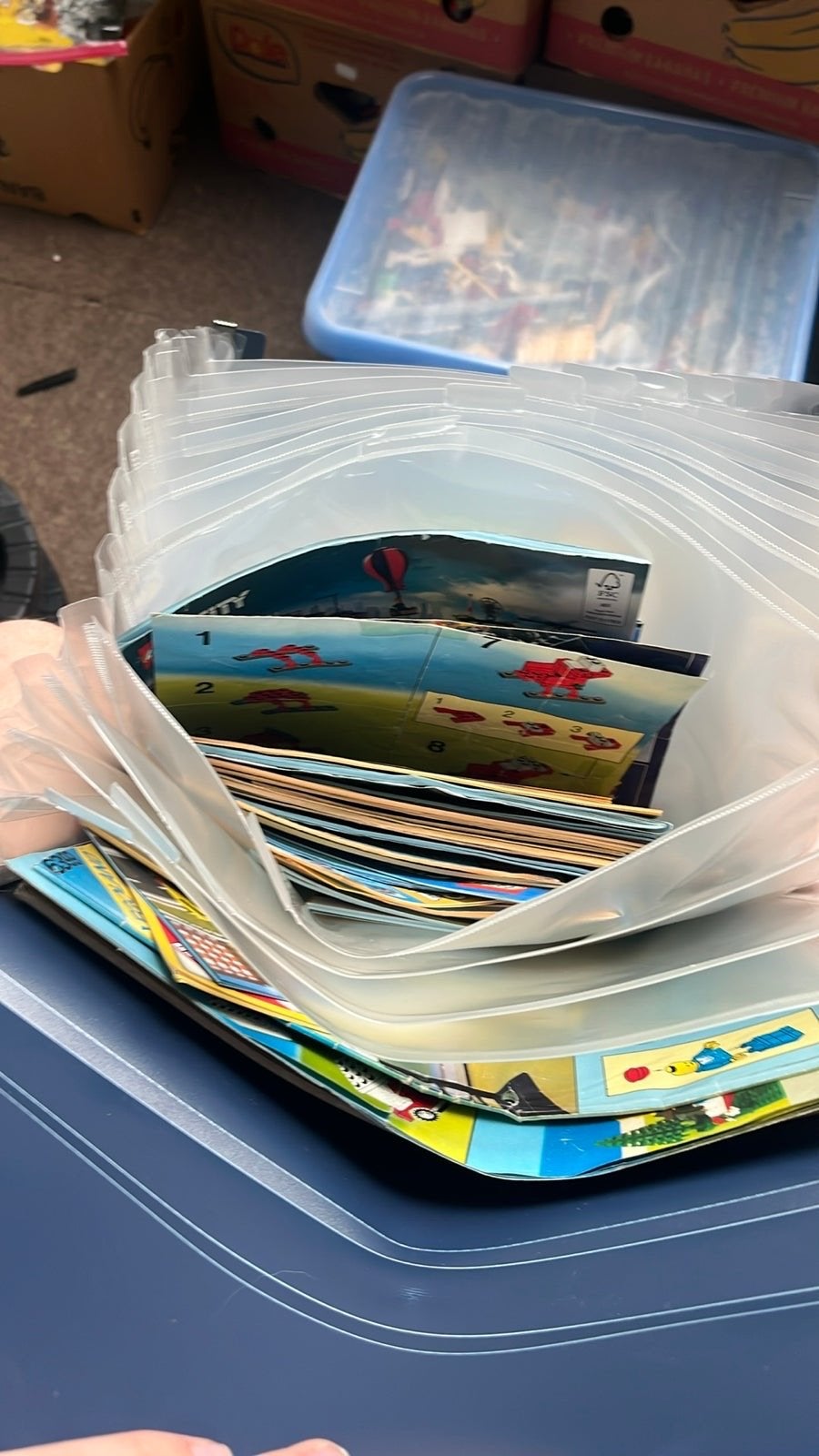 8 bananendozen vol met LEGO en boeken!!!, Kinderen en Baby's, Speelgoed | Duplo en Lego, Overige thema's, Lego, Ophalen of Verzenden