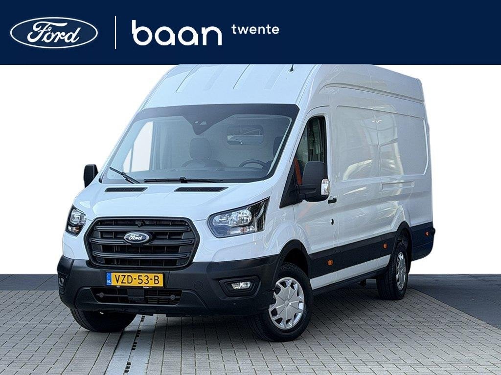 Ford Transit 350 2.0 TDCI L4H3 Trend RWD | Cruise Control |, Voorwielaandrijving, Stof, 4 cilinders, Wit