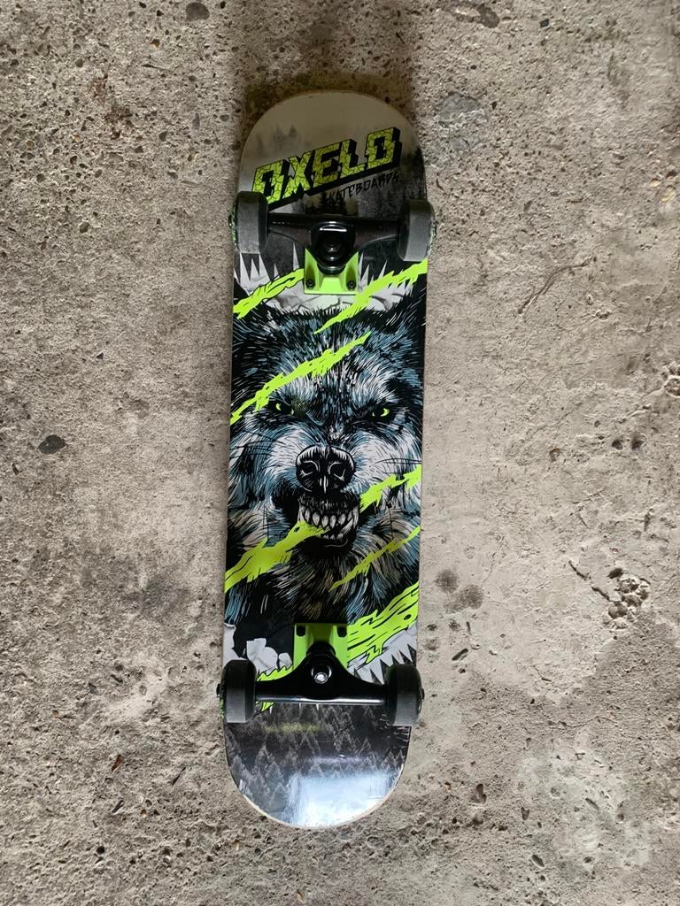 Skateboard oxelo mid500 wolf, Ophalen, Zo goed als nieuw