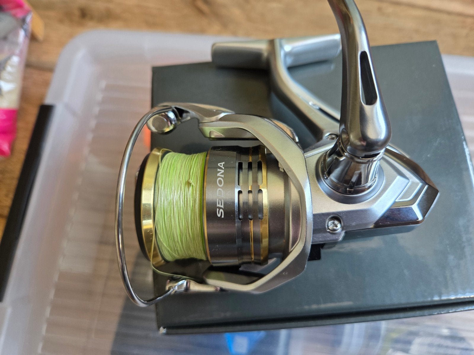 shimano sedona 2500, Ophalen, Molen
