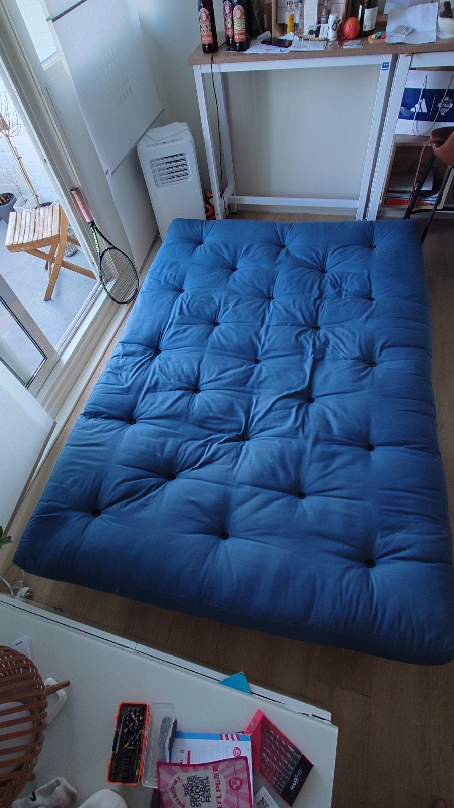 KARUP slaapbank, Ophalen of Verzenden, Tweepersoons, 140 cm