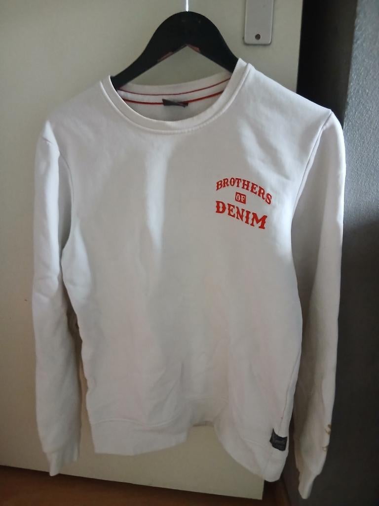 Jack & Jones Originals sweater wit maat M, Maat 48/50 (M), Wit, Ophalen of Verzenden, Zo goed als nieuw