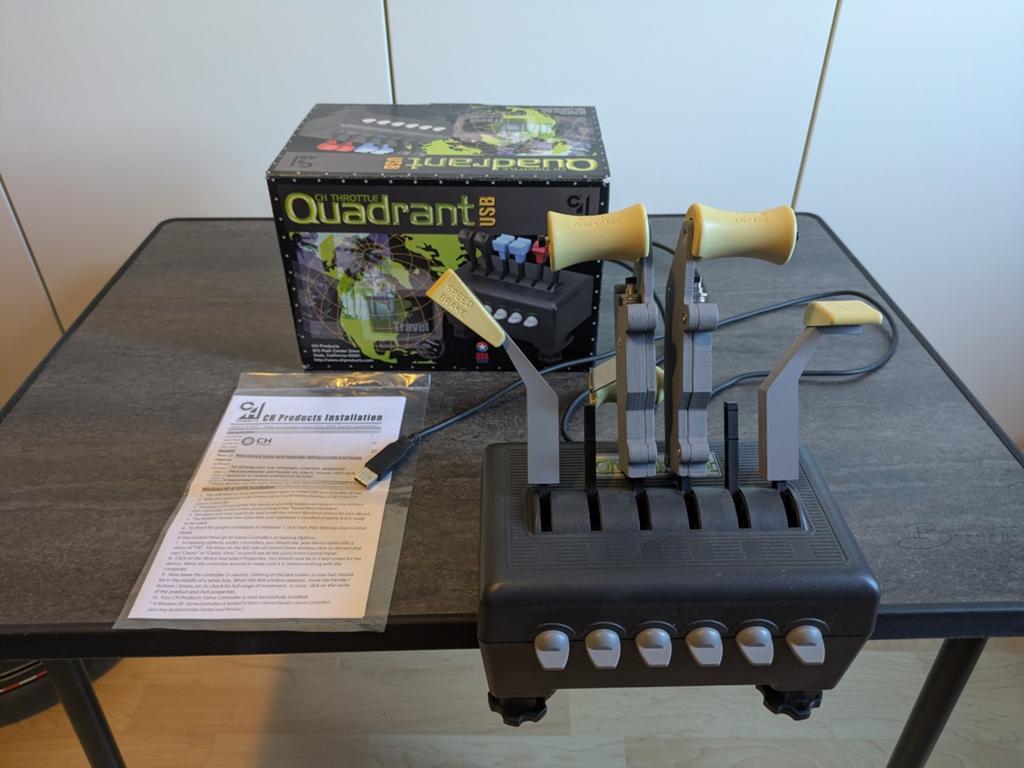 CH Products Quadrant 300-133 Boeing 737 Flight Simulator, Spelcomputers en Games, Spelcomputers | Overige, Gebruikt, Ophalen of Verzenden