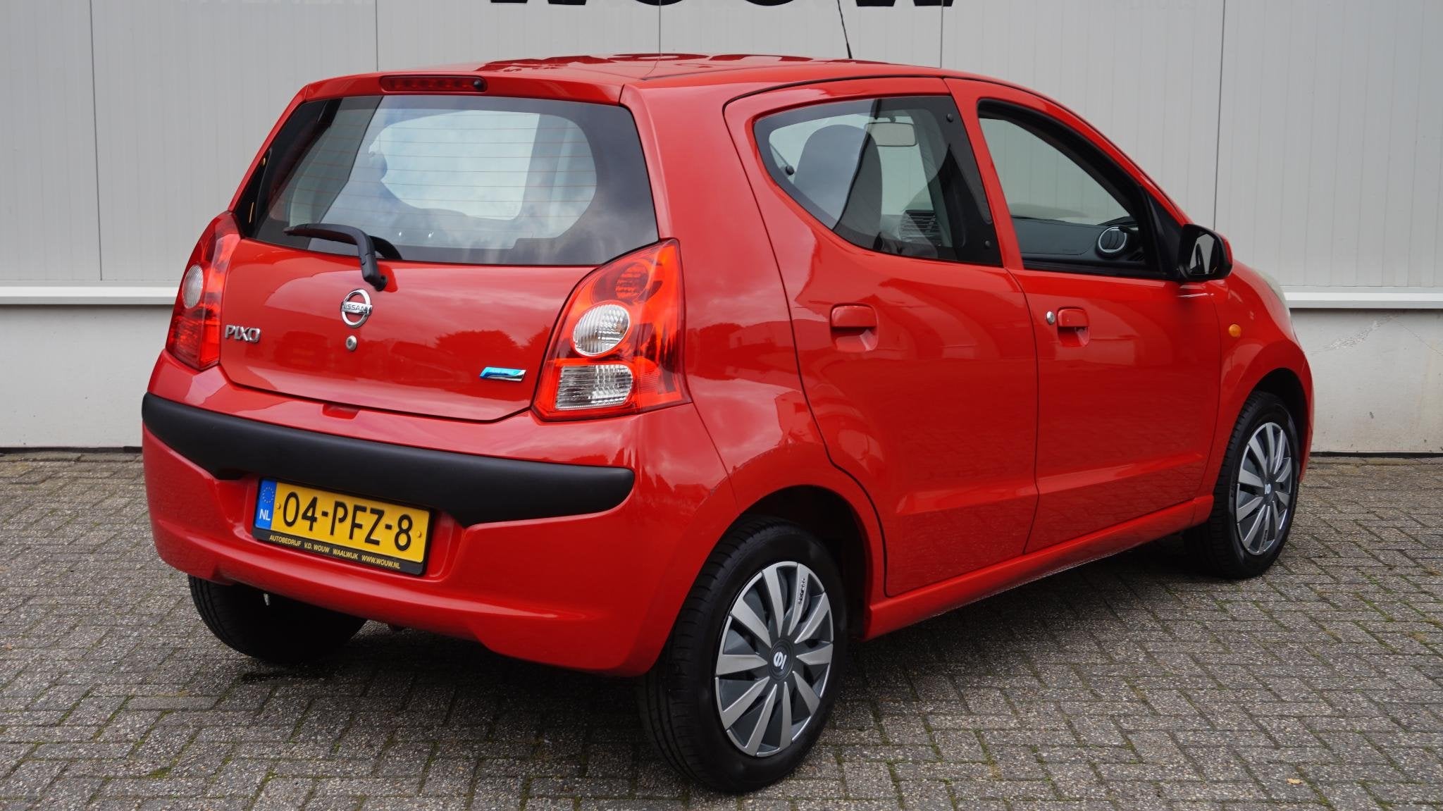 Nissan Pixo 1.0 Acenta Airco | APK tot 24-09-2027, Auto's, Stof, Gebruikt, 200 kg, 4 stoelen
