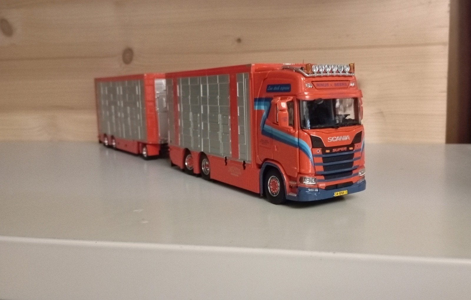Scania S Rinus van Beers combinatie IMC, Ophalen of Verzenden, Nieuw, Bus of Vrachtwagen, Overige merken