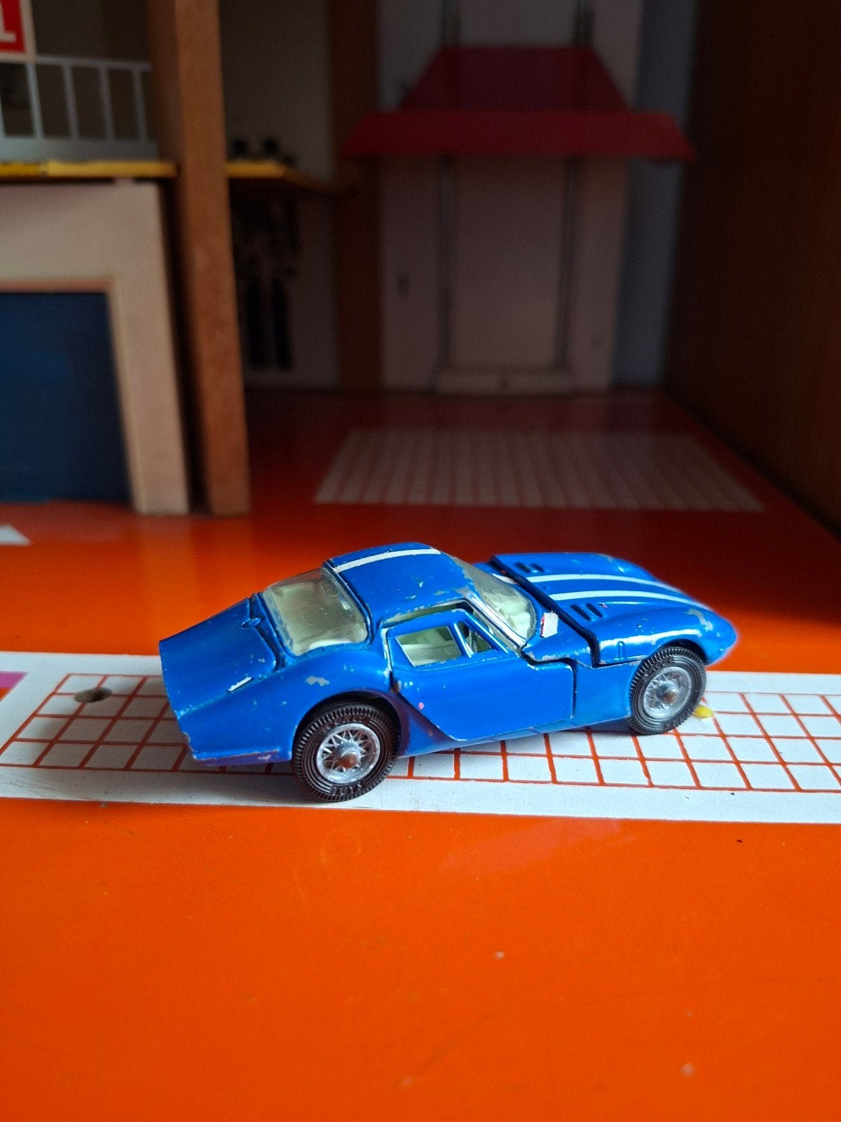 Corgi Toys Marcos Volvo Speelgoedauto - Gebruikt, Ophalen of Verzenden, Gebruikt, Auto, Corgi