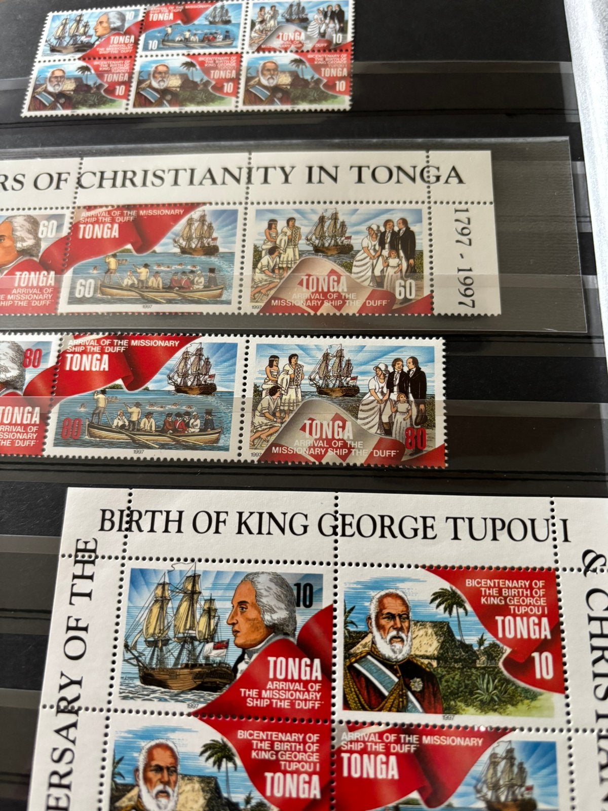 Tonga 1997, Verzenden, Postfris