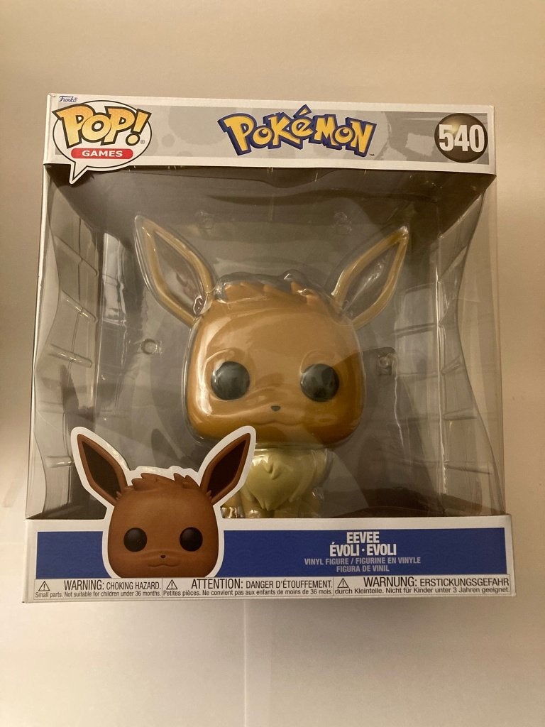 NEW Funko Pop Pokemon Eevee nr. 540 Jumbo size, Ophalen of Verzenden, Nieuw