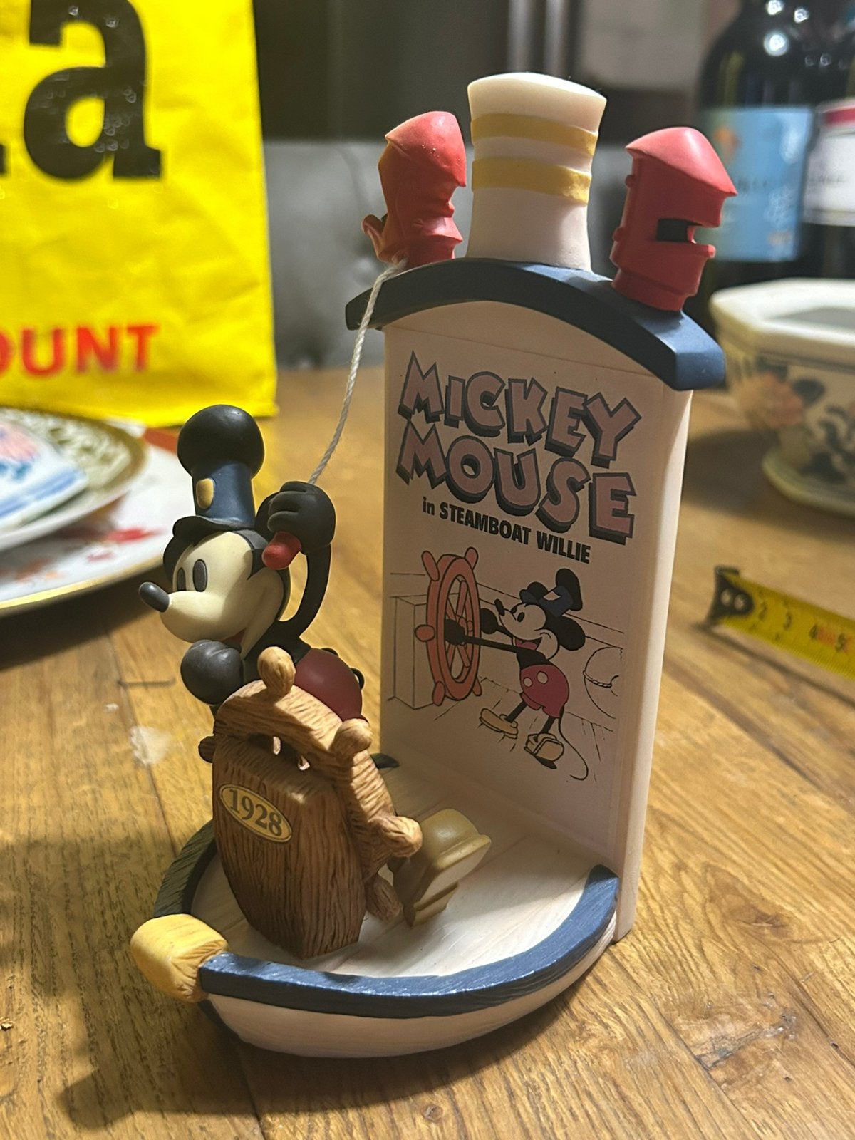 Mickey Mouse “Steamboat Willie 1928– Limited Edition Beeldje, Verzamelen, Ophalen of Verzenden, Zo goed als nieuw
