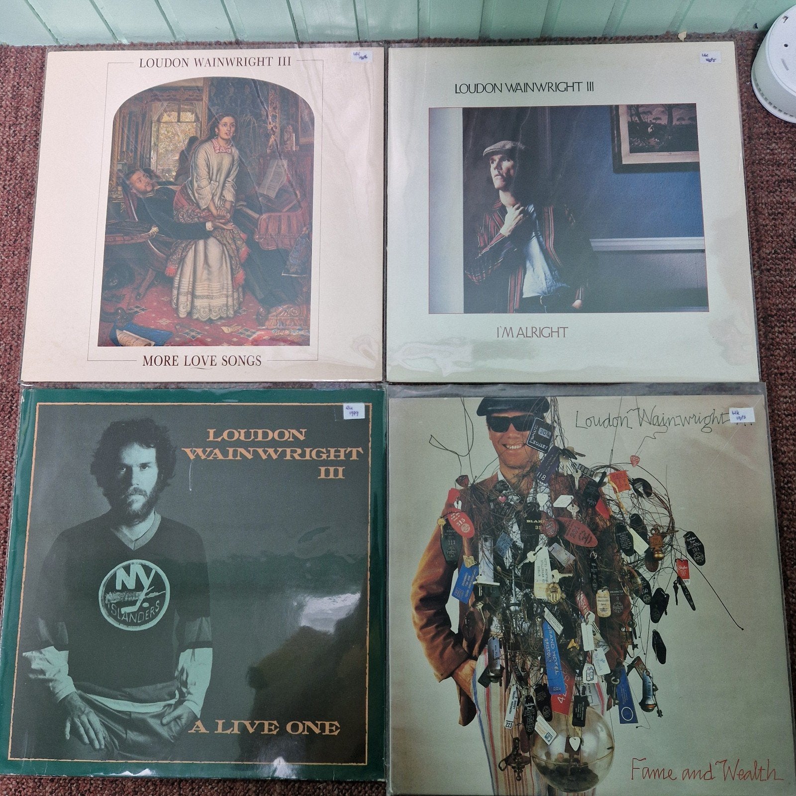 11 lps van Loudon Wainwright III, Ophalen of Verzenden, Zo goed als nieuw, 12 inch, Poprock