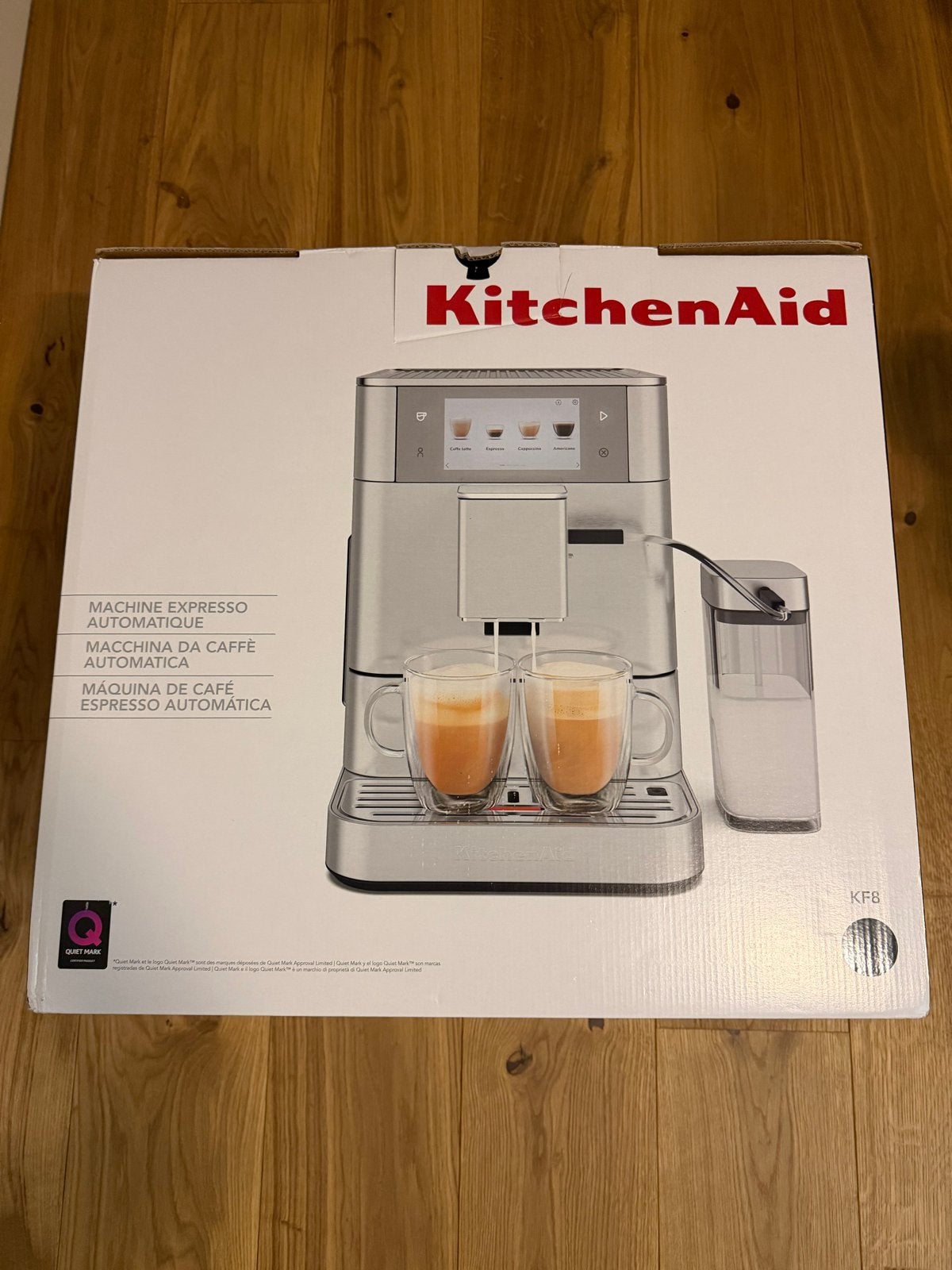 KitchenAid Volautomatische Espressomachine KF8 - Juniper, Ophalen of Verzenden, Nieuw, Espresso apparaat, Koffiebonen