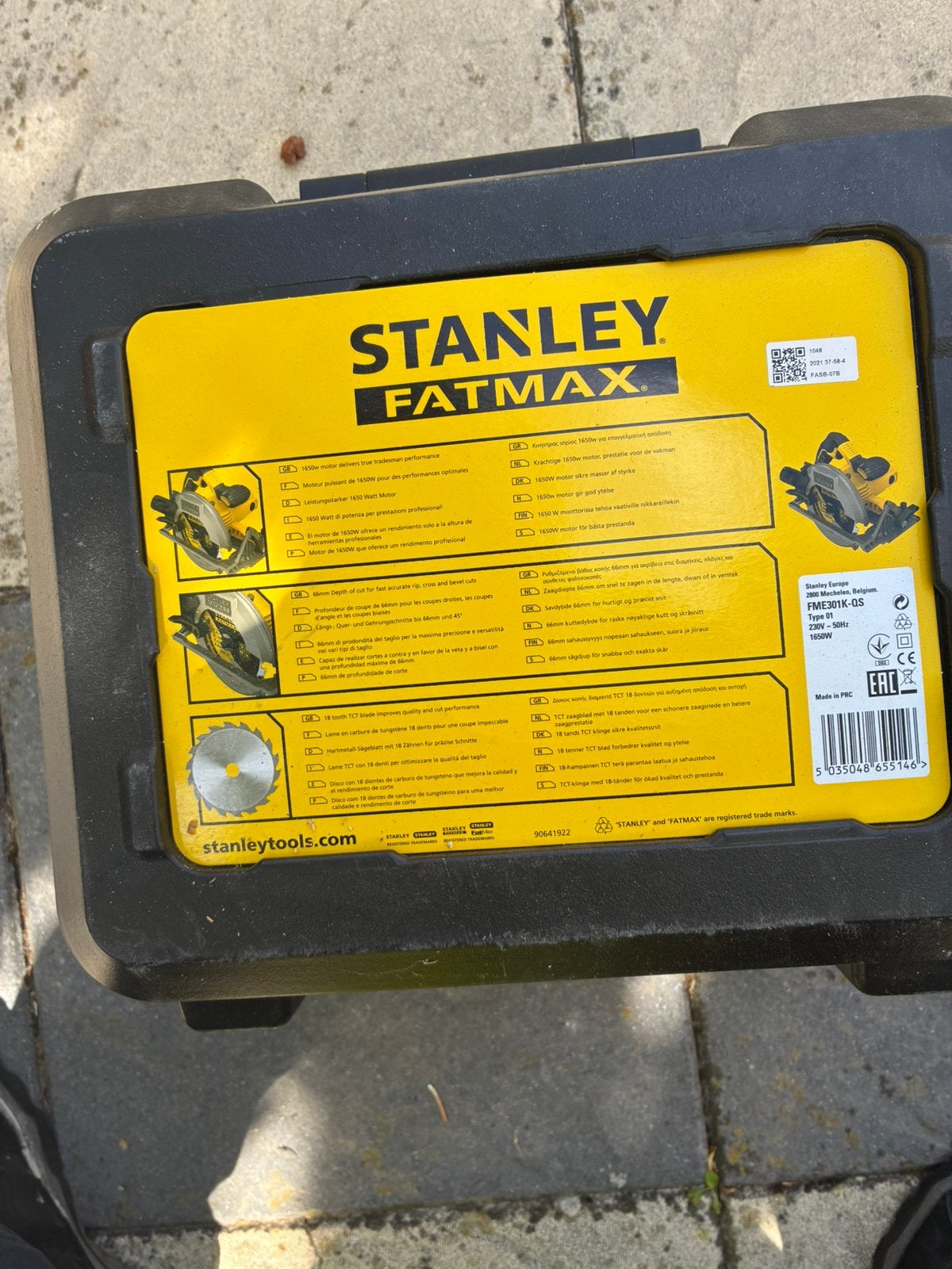 Koffer Stanley Fatmax. Zwart, Ophalen of Verzenden, Gebruikt