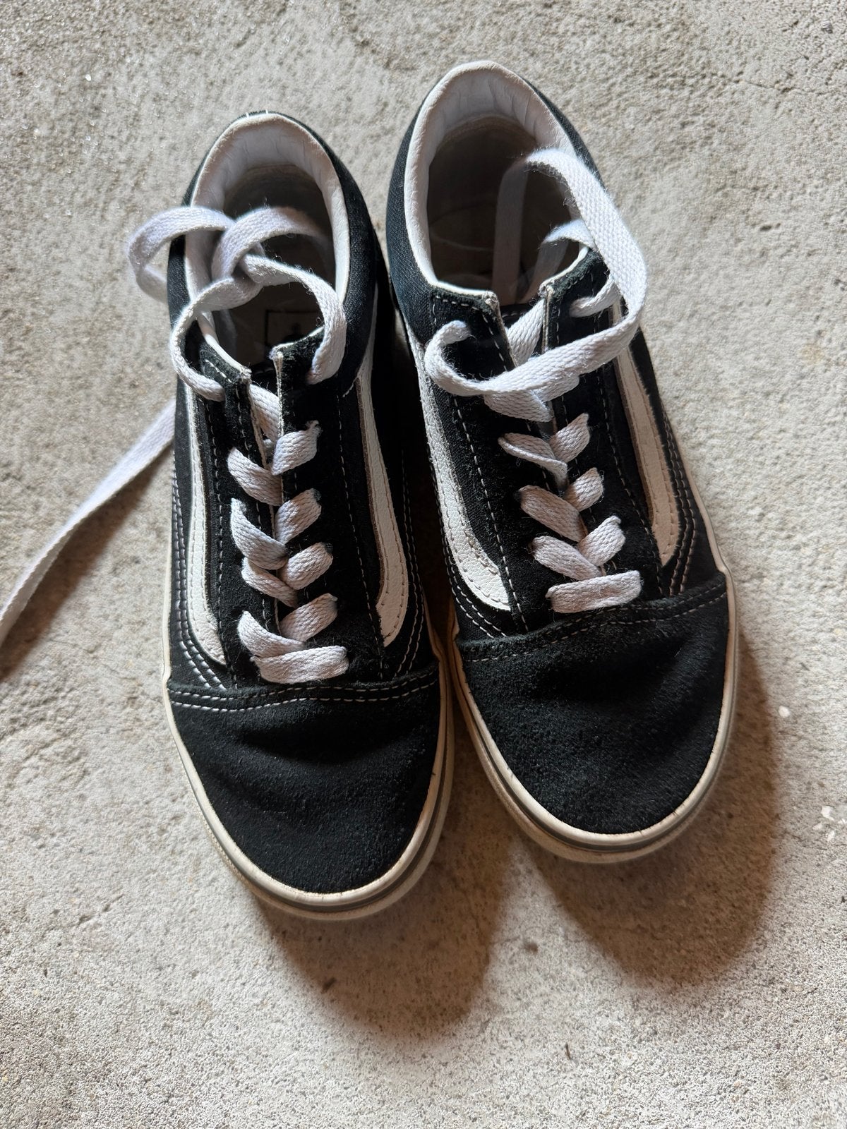 Vans Old Skool sneakers - Zwart/Wit, Jongen of Meisje, Schoenen, Ophalen of Verzenden, Zo goed als nieuw