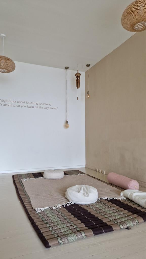 Comfortabele Thaise yogamat/meditatiemat XL, Ophalen
