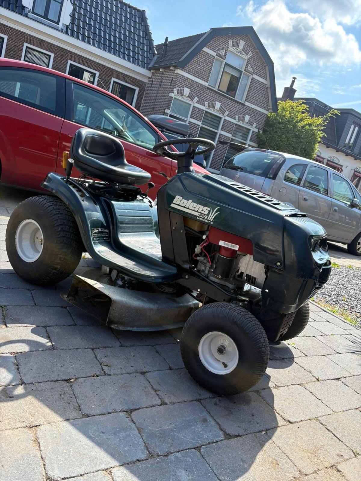 Bolens mtd 15.5pk zitmaaier hydrostaat, Ophalen of Verzenden, Zo goed als nieuw