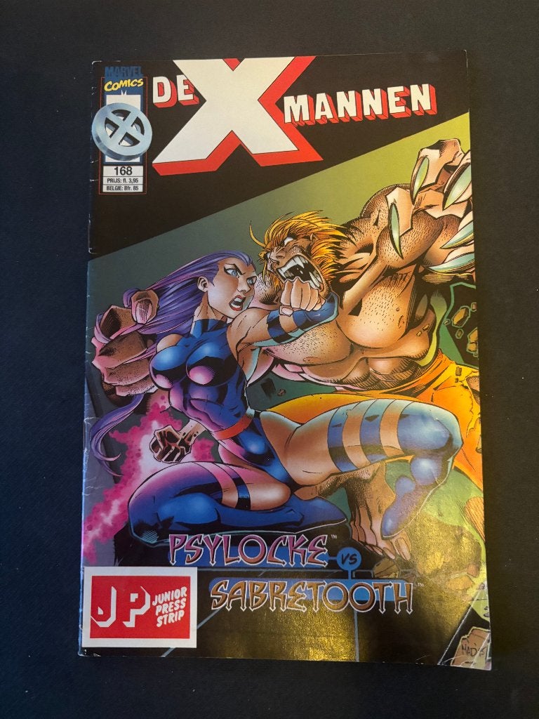 De X-mannen 168 - Psylocke vs Sabretooth, Boeken, Stripboeken, Eén stripboek, Ophalen of Verzenden, Gelezen