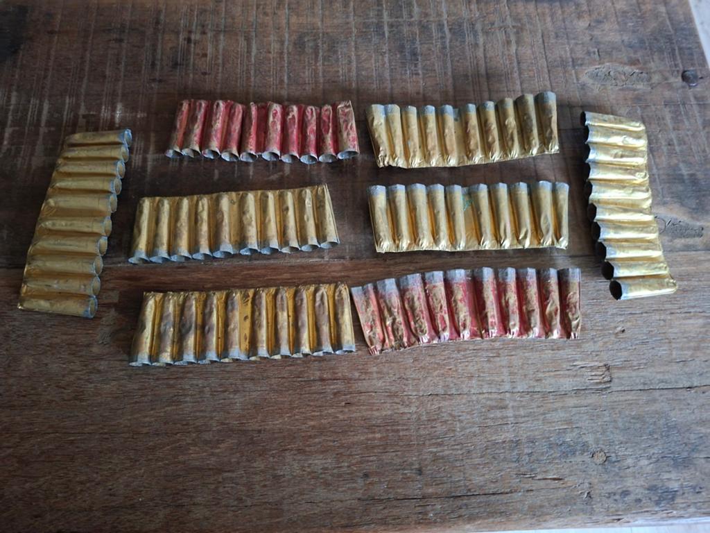 TEAB Ww1 wo1 Deense krag Jorgenson houders 8x, Verzamelen, Ophalen of Verzenden