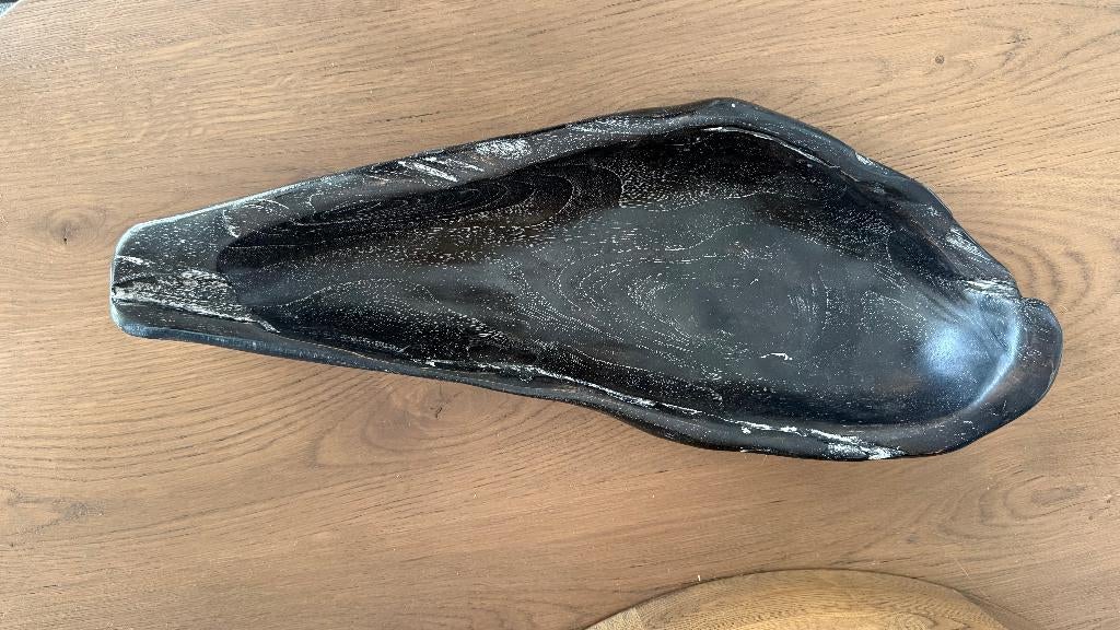 Schaal hout bruin, Huis en Inrichting, Ophalen, Schaal, Nieuw, Ovaal