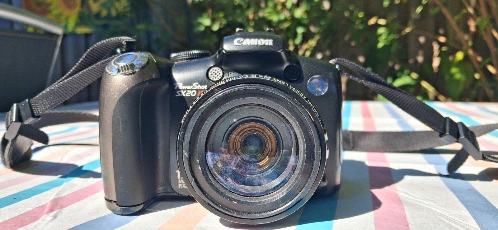 Canon PowerShot SX20 IS Bridgecamera - 12.1 MP, 20x Zoom, Gebruikt, Lensdop, Canon, Ophalen of Verzenden