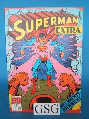 Superman extra het machtsevenwicht nr. 3215-02, Boeken, Eén comic, Ophalen, Zo goed als nieuw, Europa