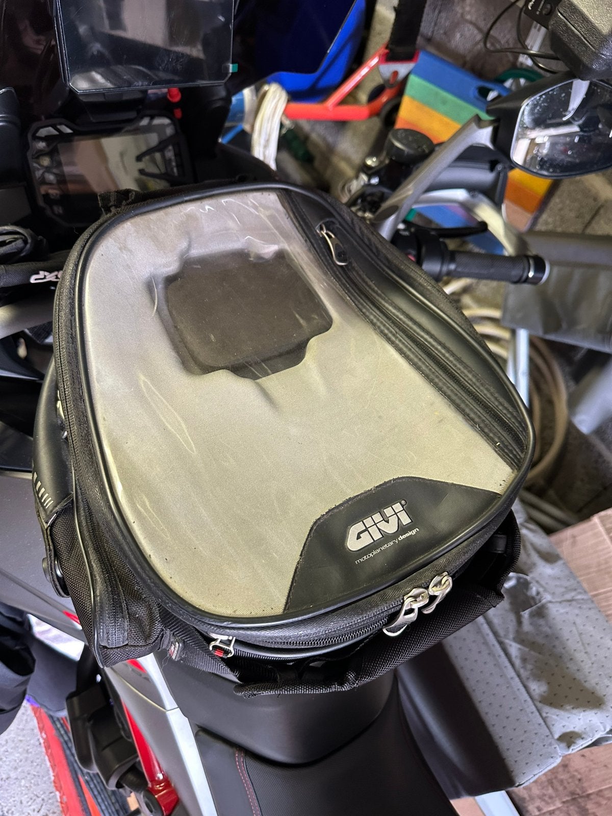 Givi tanktas, Ophalen of Verzenden, Gebruikt