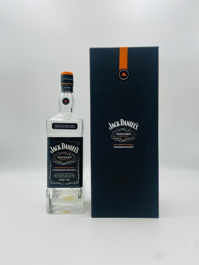 Lege Jack Daniel's Sinatra fles met doos, Ophalen of Verzenden, Gebruikt, Noord-Amerika, Overige typen