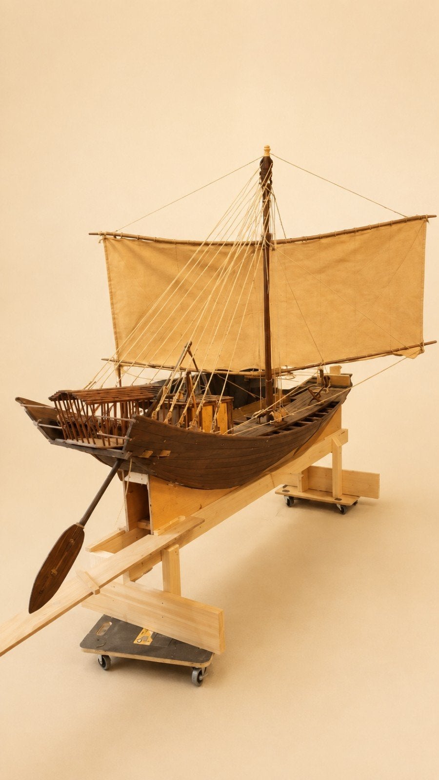 Egyptisch nijlschip uit de vroege oudheid, Ophalen of Verzenden