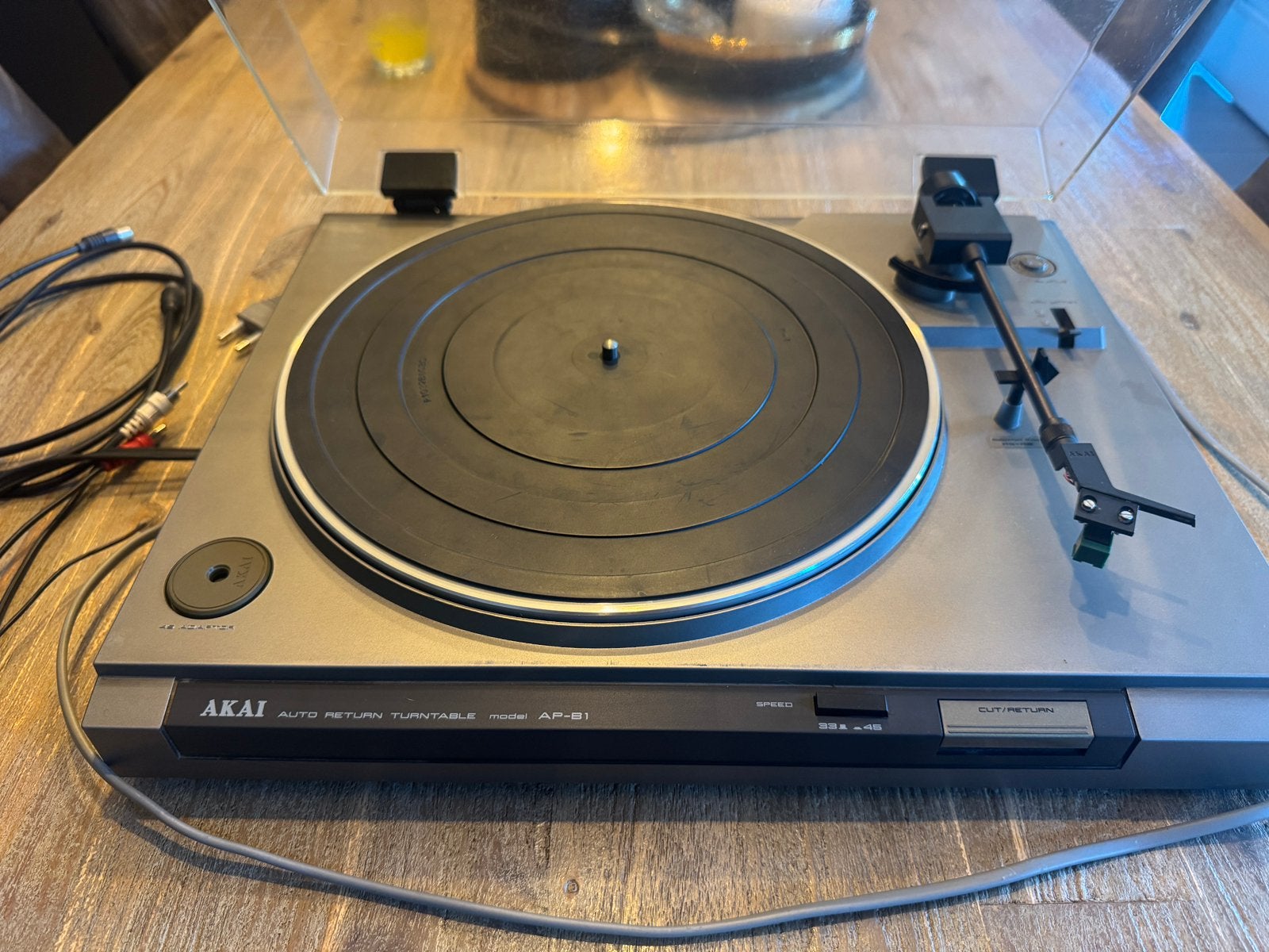 Akai AP-B1 Platenspeler – Vintage Japanse kwaliteit, Ophalen, Gebruikt, Platenspeler, Akai