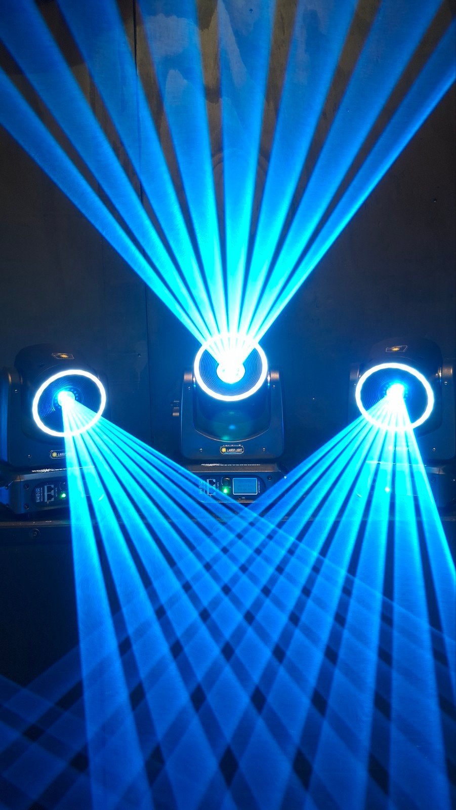 Laser Moving Head met LED Halo - 5W RGB Laser DMX, Ophalen