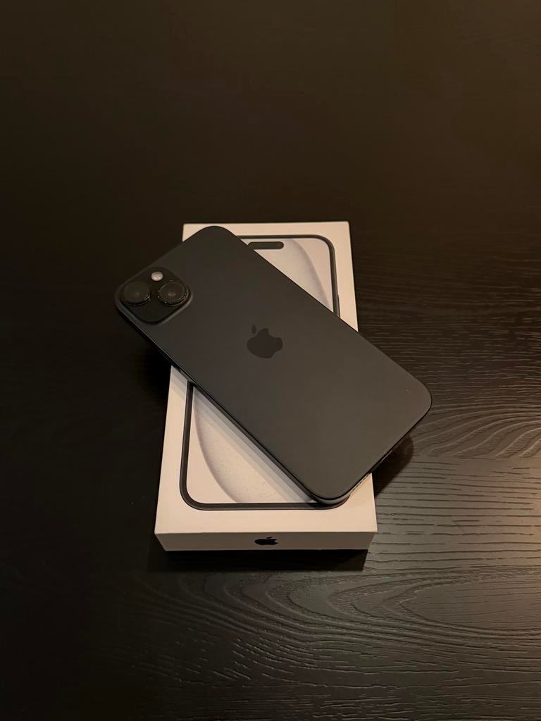 iPhone 15 plus 128GB Zwart, Computers en Software, Apple iPads, Zo goed als nieuw, 10 inch, Grijs, Ophalen of Verzenden