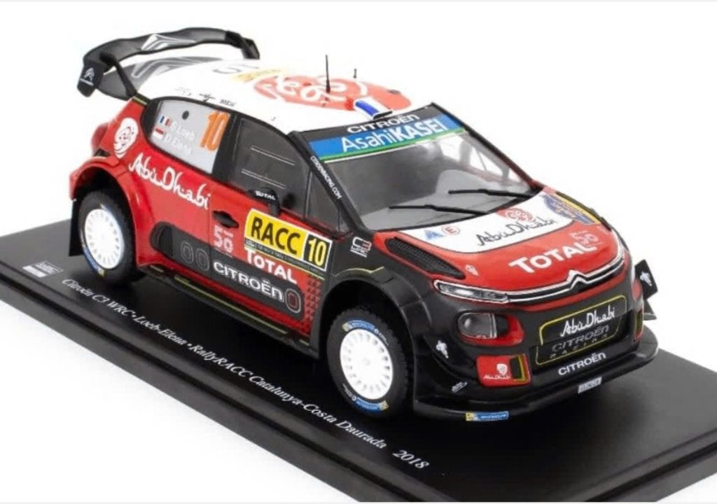 Citroen C3 WRC # 10 2018 RACC Catalunya Loeb Elena 1/24