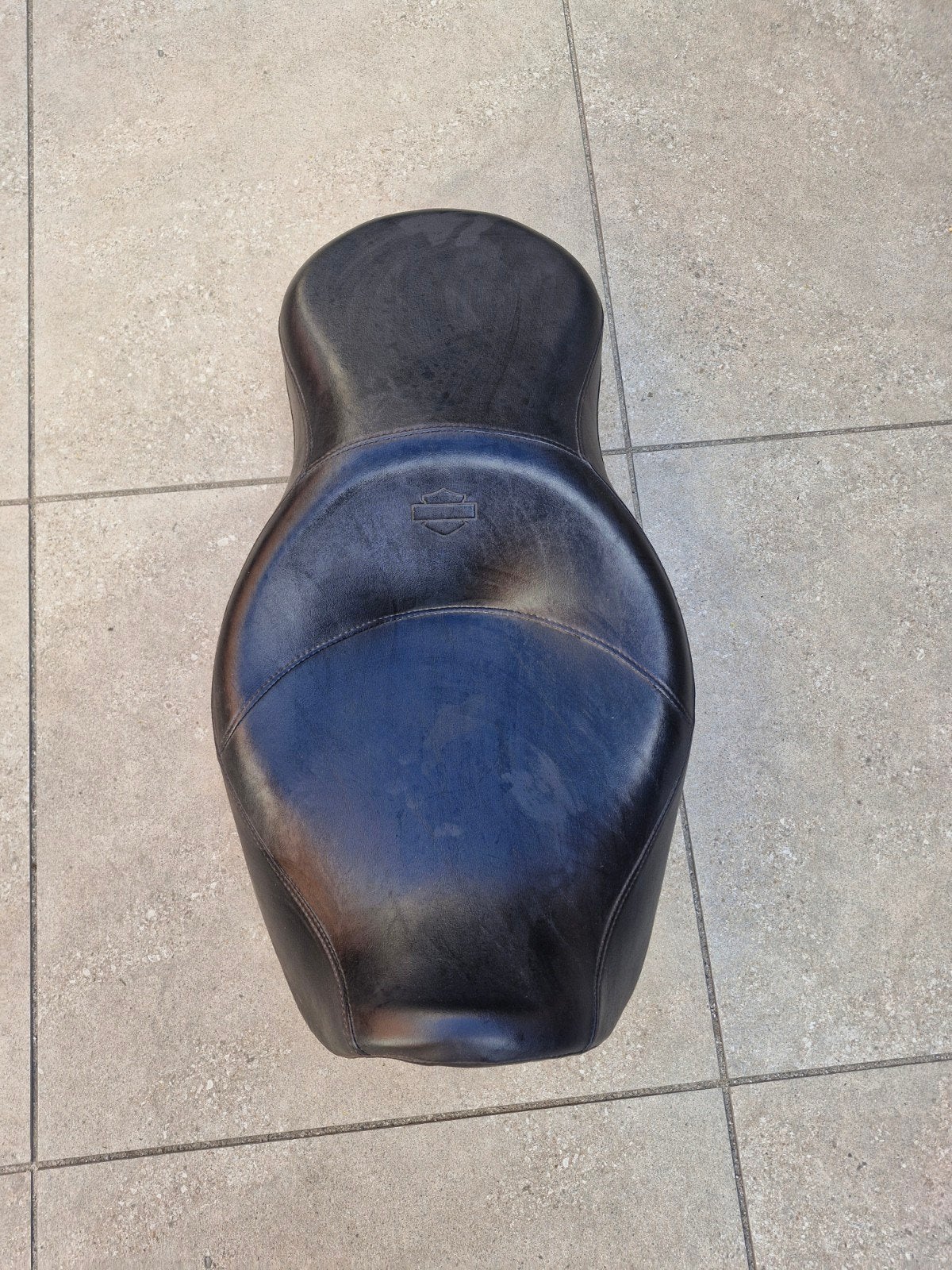 Harley Davidson motorzadel, Ophalen, Gebruikt