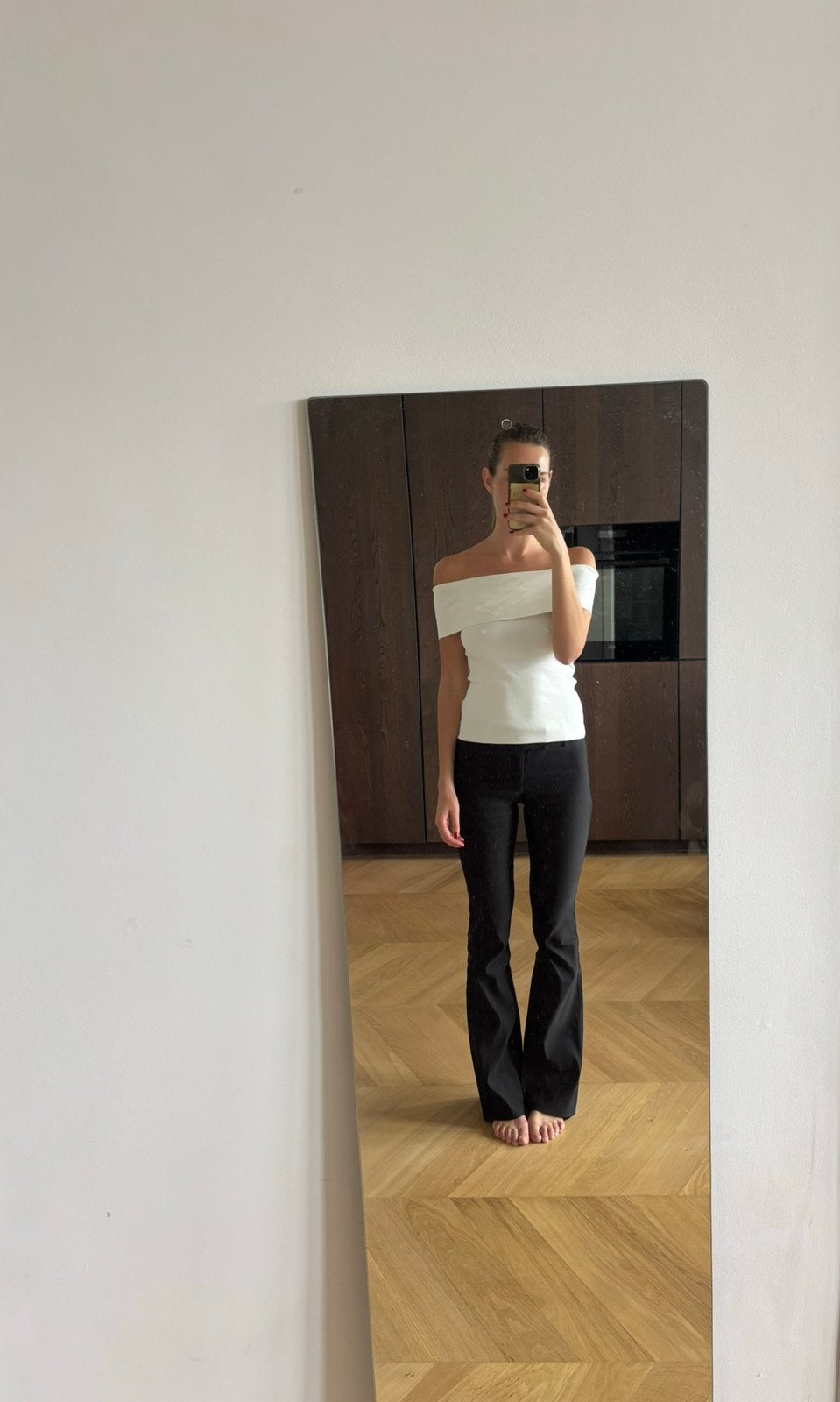 Maje witte off-shoulder Bardot top – maat 2 / EU 38 / M, Maat 38/40 (M), Wit, Ophalen of Verzenden, Zo goed als nieuw