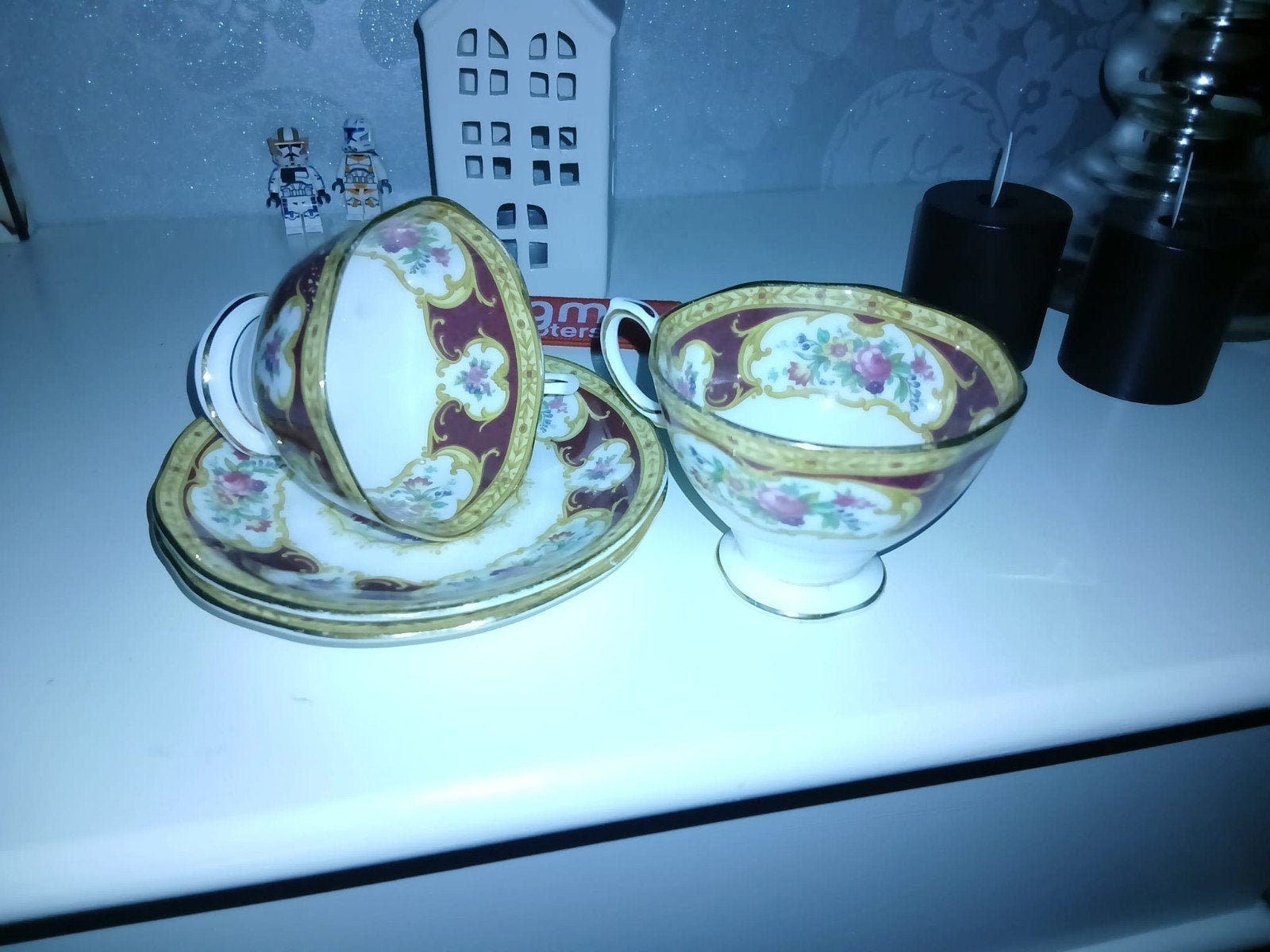 Royal Albert Lady Hamilton theekopjes met schotels, Ophalen