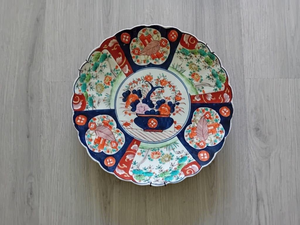 mooi gaaf imari wandbord, Ophalen