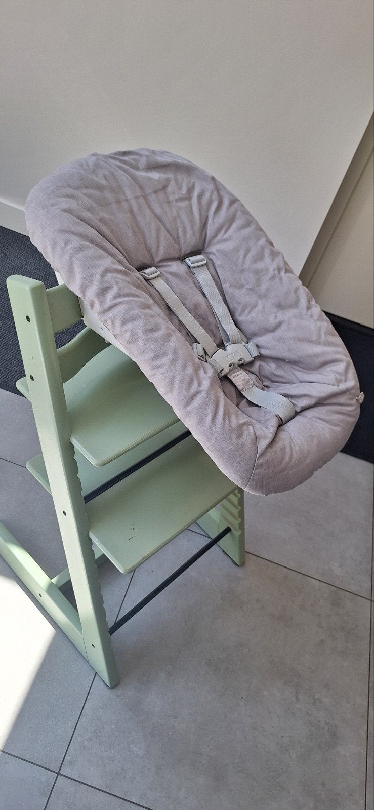 Stokke Tripp Trapp newbornset, Ophalen, Zo goed als nieuw, Meegroeistoel
