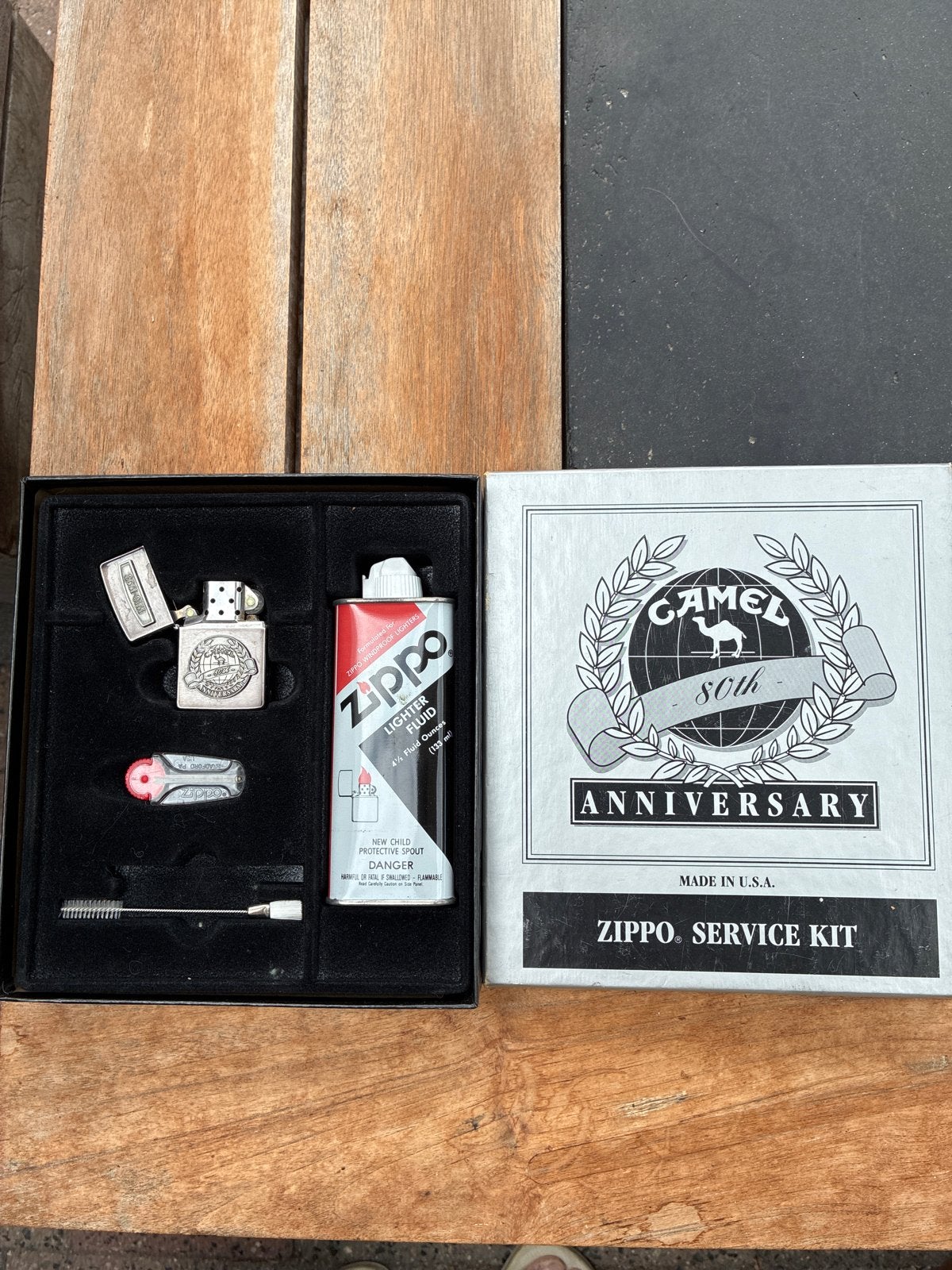 Zippo Service Kit 80th Anniversary Camel Edition, Verzamelen, Ophalen of Verzenden, Nieuw, Overige typen