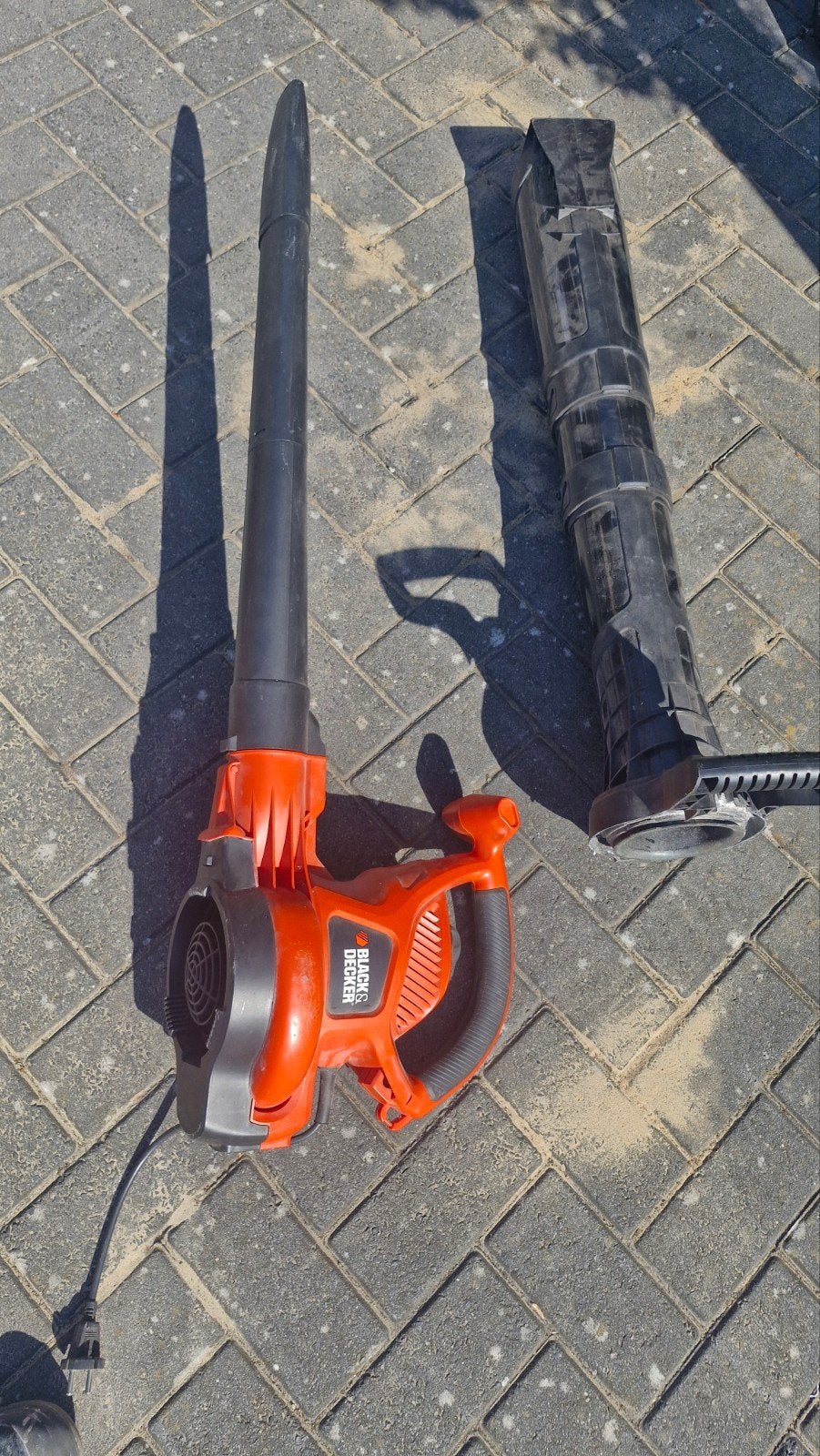 Black+Decker Bladblazer / Bladzuiger met opvangzak, Tuin en Terras, Bladblazers, Gebruikt, Met opvangzak, Ophalen of Verzenden