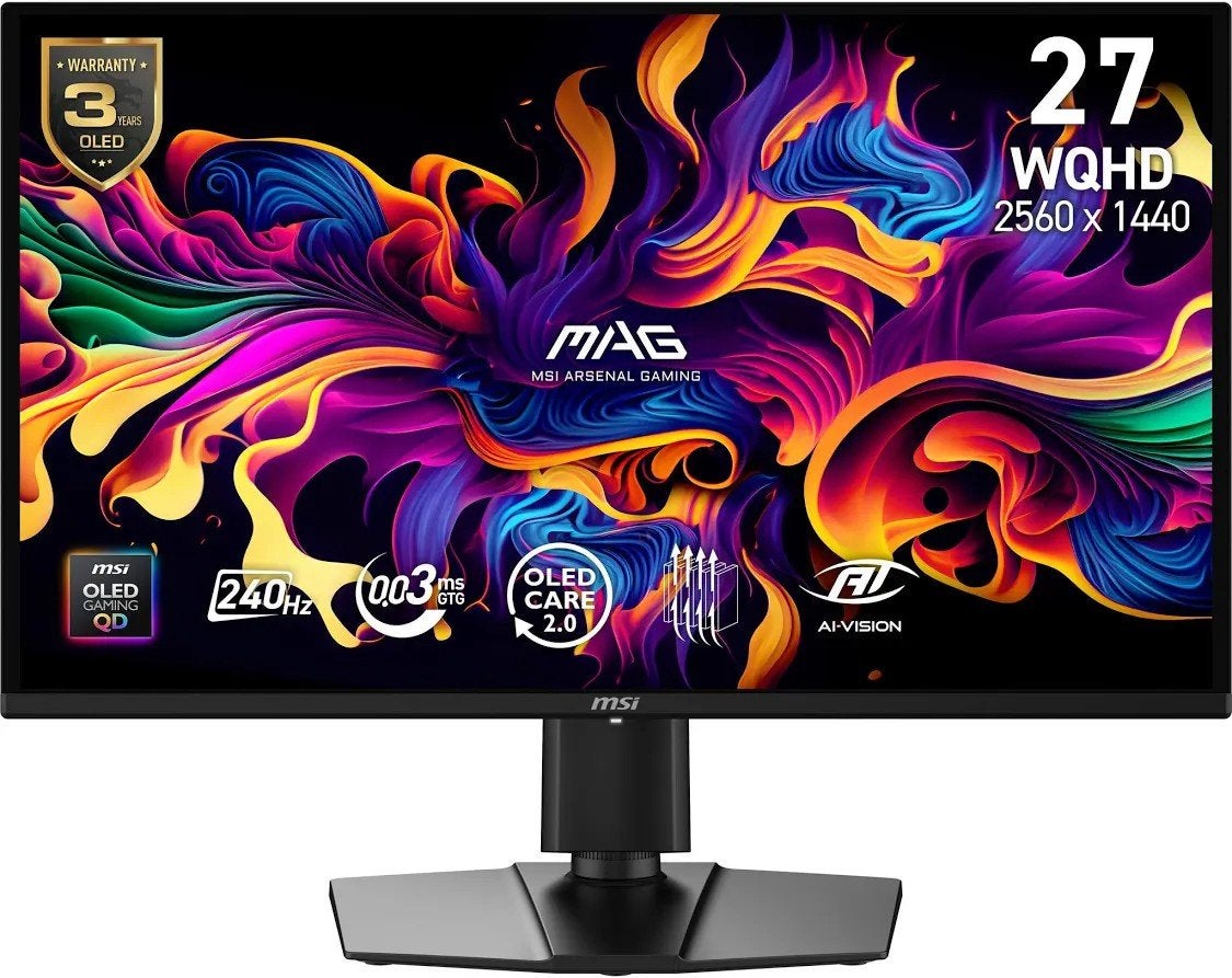 MSI OLED Gaming Monitor - 240Hz, Zo goed als nieuw, MSI, Zo goed als nieuw, Overige typen, 201 Hz of meer