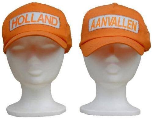 oranje holland aanvallen caps, Ophalen of Verzenden, Nieuw, Feestartikel, Oranje of Koningsdag