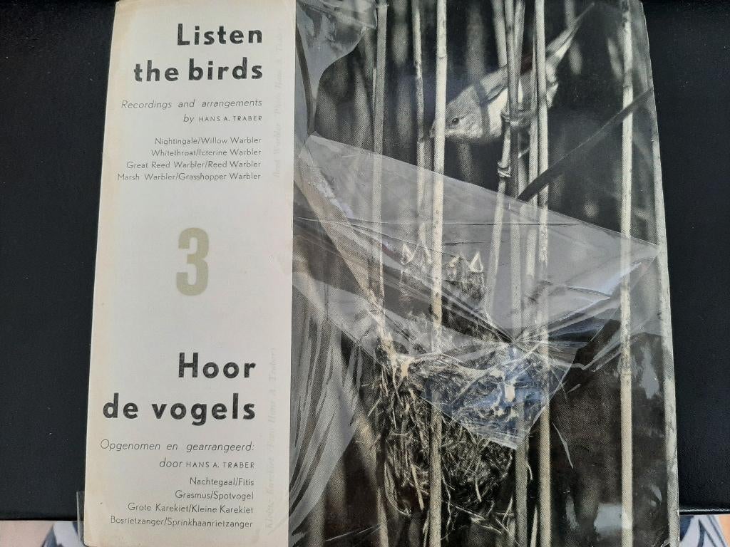 Single, vogelgeluiden, Hans A. Traber, Hoor de vogels, nr. 3, Verzenden, Gebruikt, Overige typen