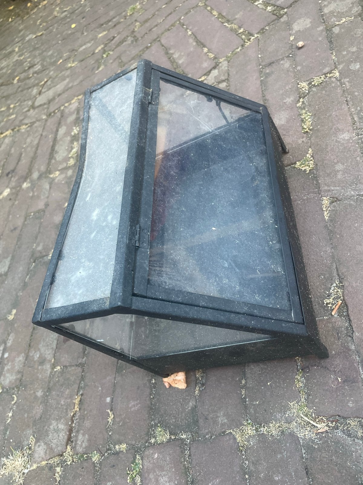 Kleine kweekkas broeikas voor tuin of balkon plantenkas, Staal, Gebruikt, Kweekkas, Ophalen of Verzenden